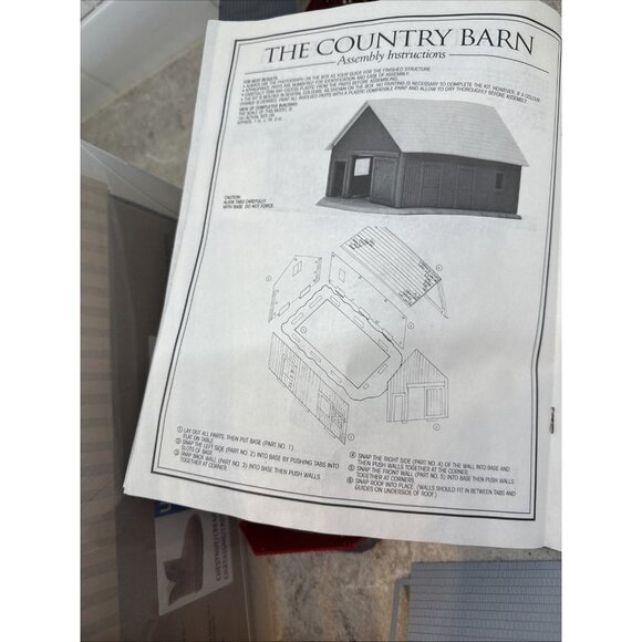 5 building kit with manual Presidents Choice HO Scale 1:87 - Picture 10 of 10